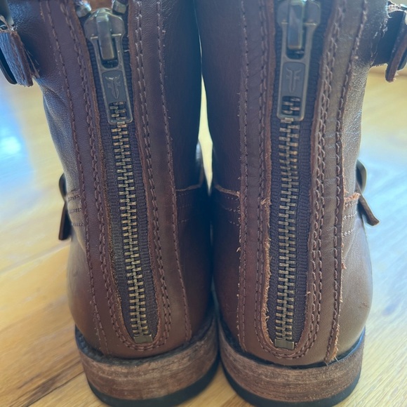 Frye Buckle Ankle Boots - Picture 5 of 9